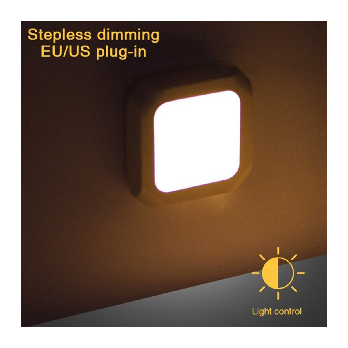 Lyfs LED Nachtlicht in Weiß mit Lichtsteuerung für Schlafzimmer, Babyzimmer und Flur - Bild 1