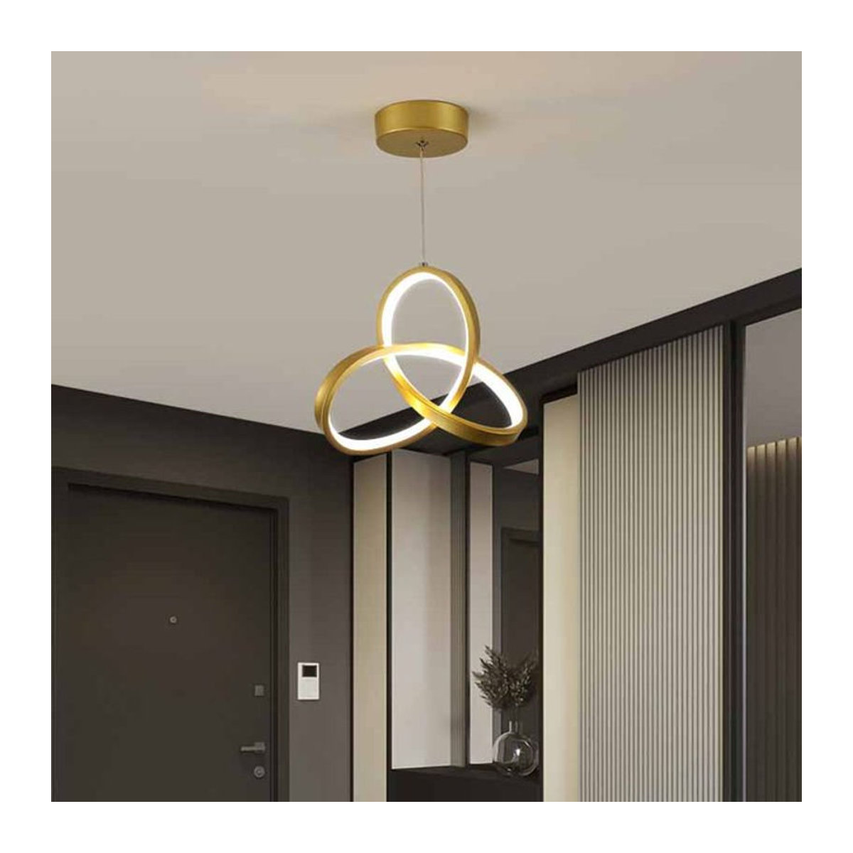 Lyfs LED Pendelleuchte Schwarz im Skandinavischen Design für Wohnzimmer und Schlafzimmer - Bild 1