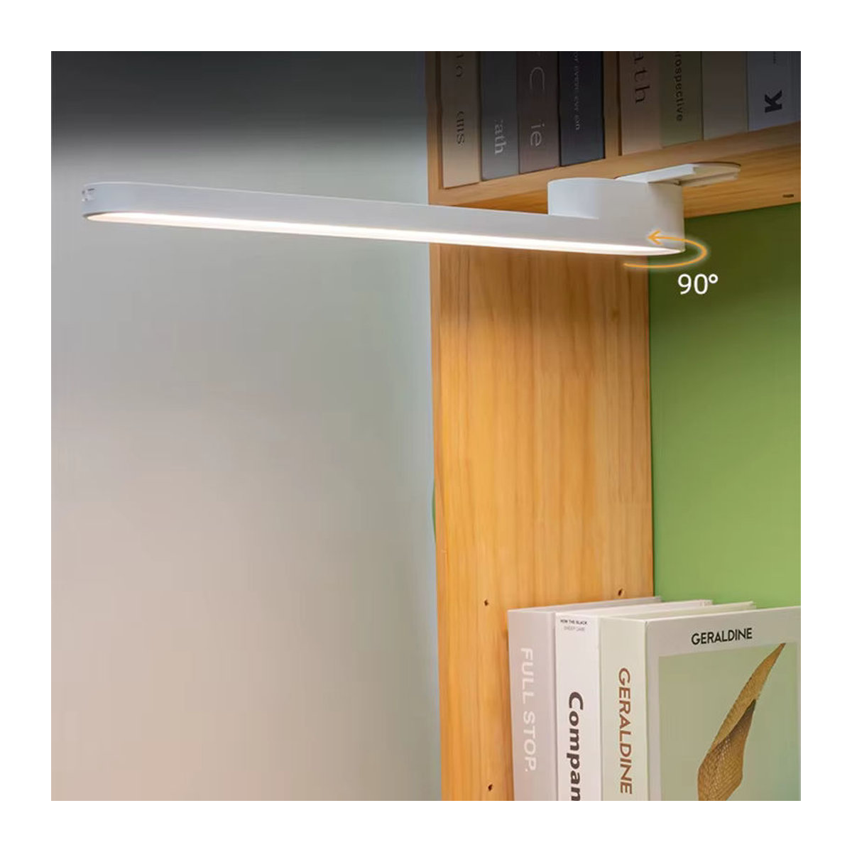 Lyfs LED Schreibtischlampe Weiß – Magnetische Möbelbeleuchtung, USB wiederaufladbar und stufenlos dimmbar - Bild 4