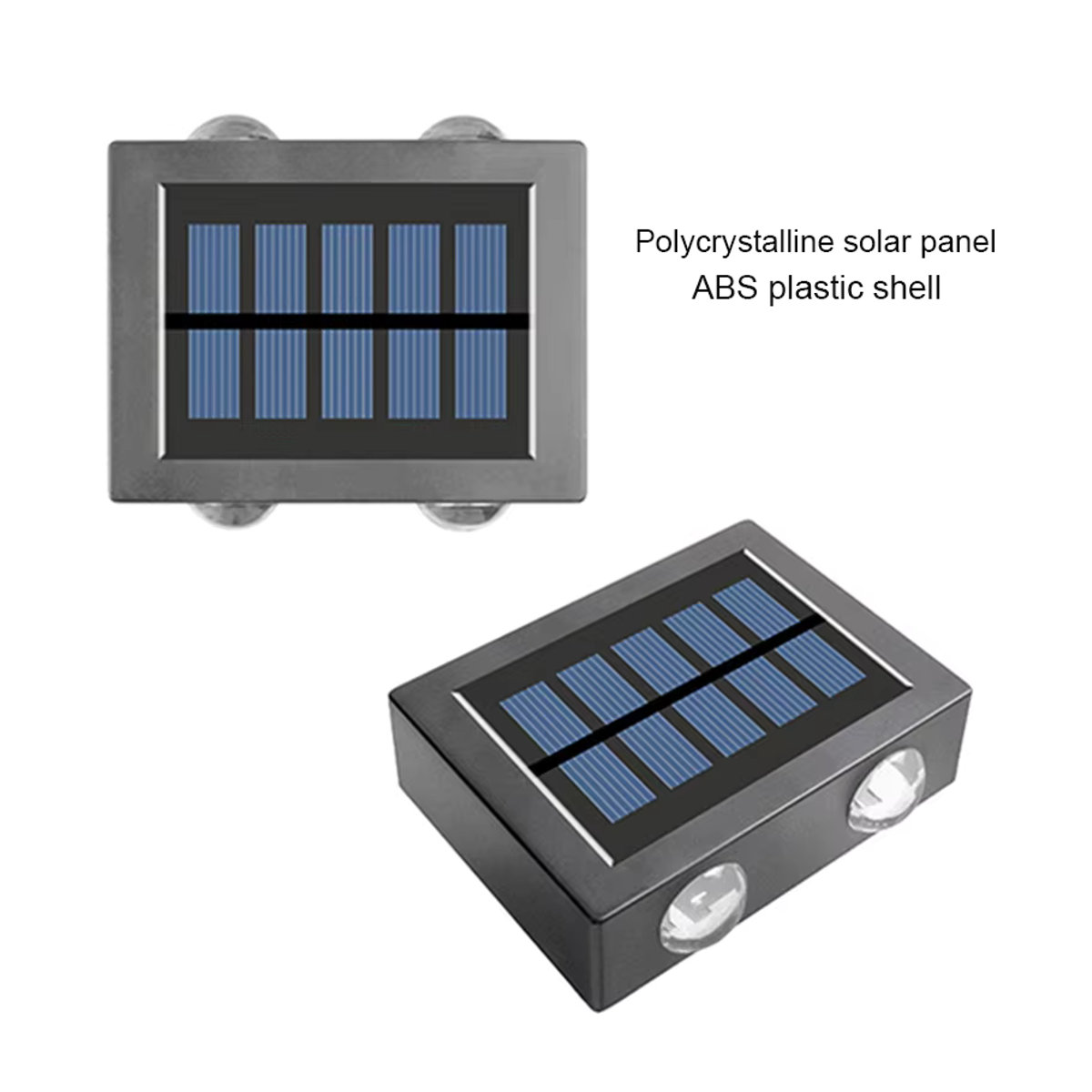 lyfs LED Solar Wandleuchte Modern Schwarz Wass - Bild 6