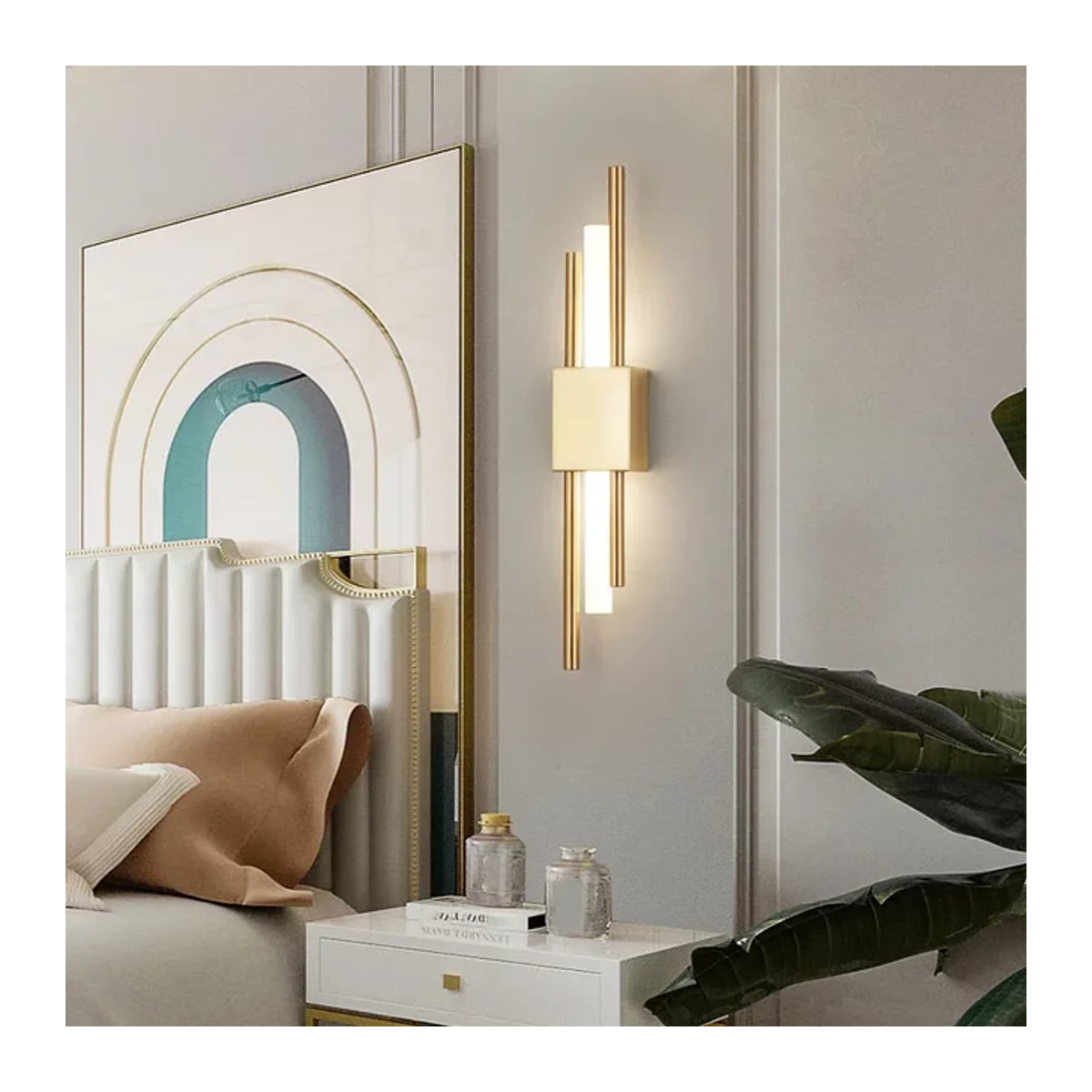 Lyfs Moderne Skandinavische LED Wandlampe für Innen zur Dekoration von Wohnzimmer, Schlafzimmer und Treppen - Bild 1