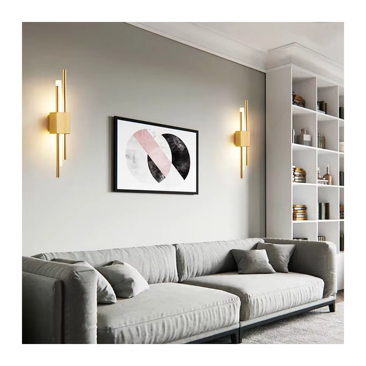 Lyfs Moderne Skandinavische LED Wandlampe für Innen zur Dekoration von Wohnzimmer, Schlafzimmer und Treppen - Bild 4