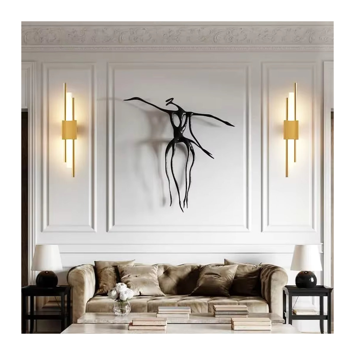 Lyfs Moderne Skandinavische LED Wandlampe für Innen zur Dekoration von Wohnzimmer, Schlafzimmer und Treppen - Bild 5