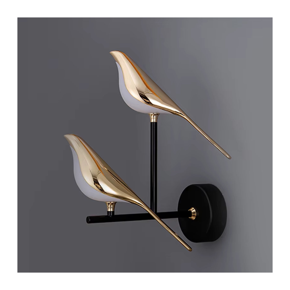Lyfs Nordic Elster LED Wandlampe Modern Skandinavisch Schwarz mit Touch-Schalter - Bild 5