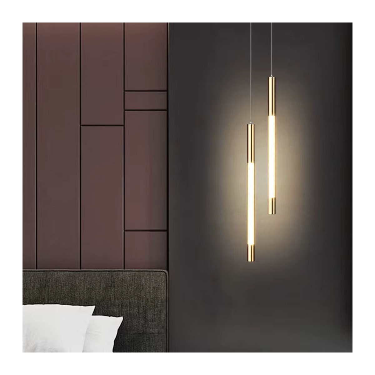 Lyfs Skandinavische LED Pendelleuchte Modern für Wohnzimmer und Schlafzimmer - Bild 2