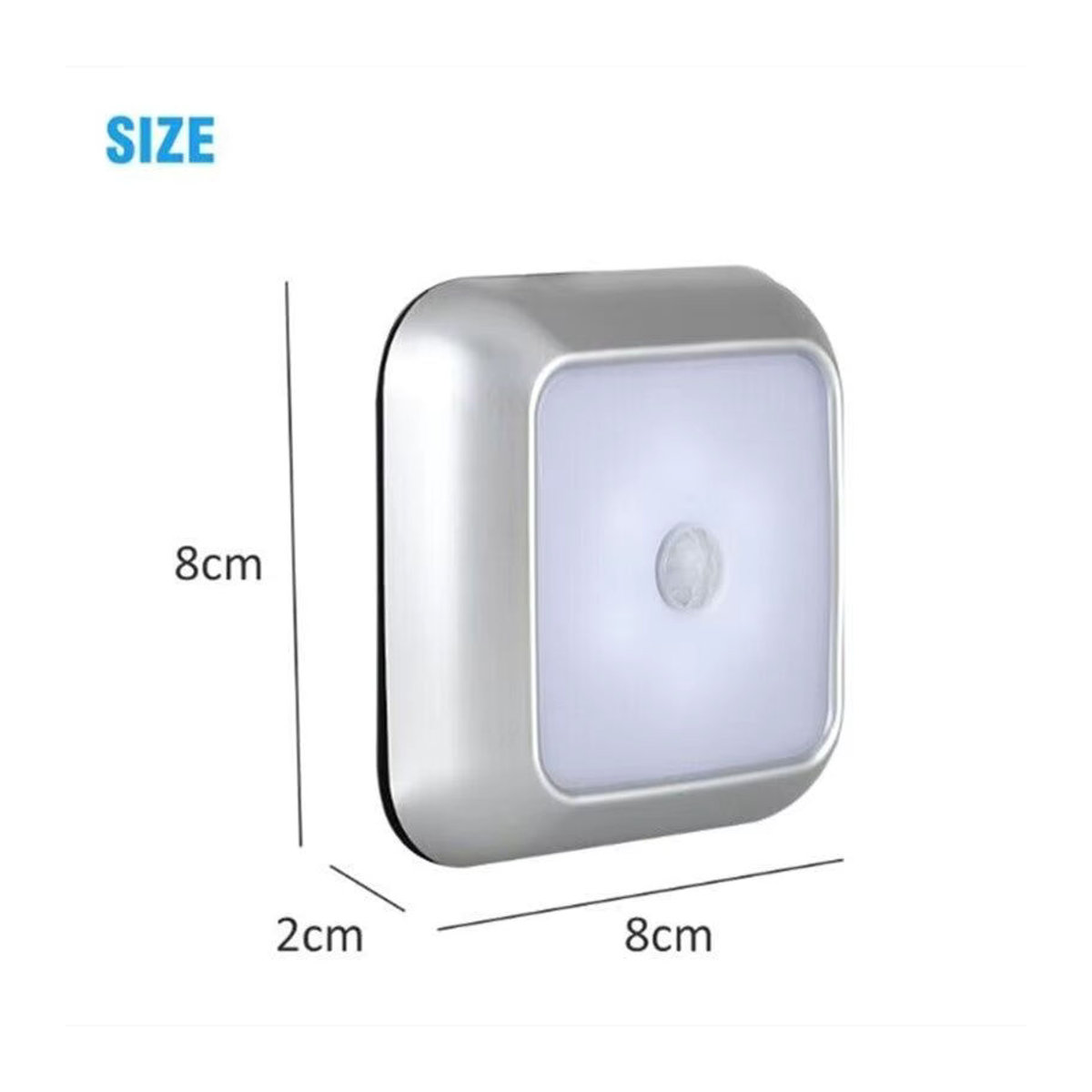 Lyfs Smart LED Nachtlicht mit Bewegungssensor, minimalistisches Design, batteriebetrieben für Schlafzimmer, Flur und Treppen - Bild 6