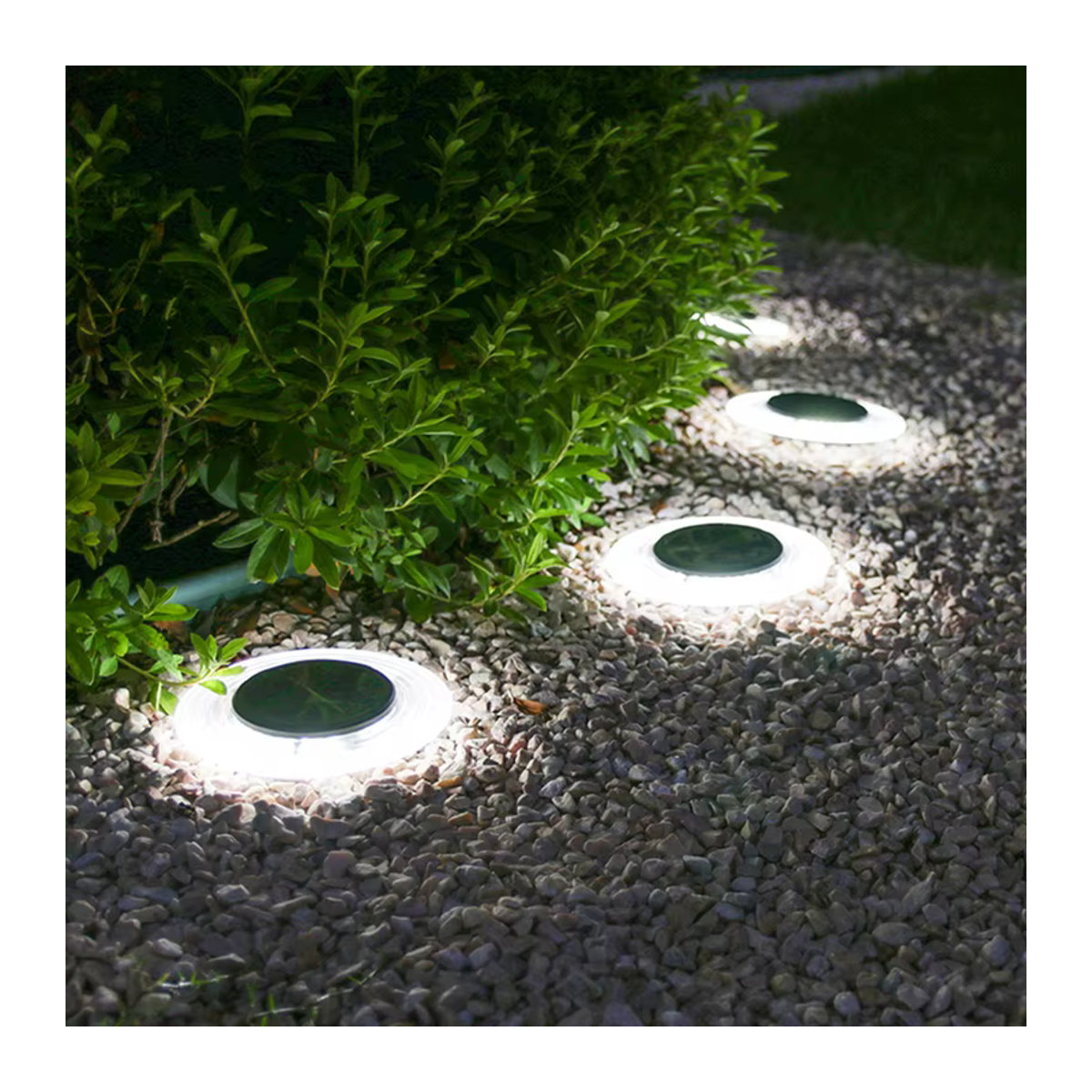 lyfs Solar LED Wegeleuchte wasserdichte Gartenlampe für Hof und Landschaft im minimalistischen Design - Bild 4