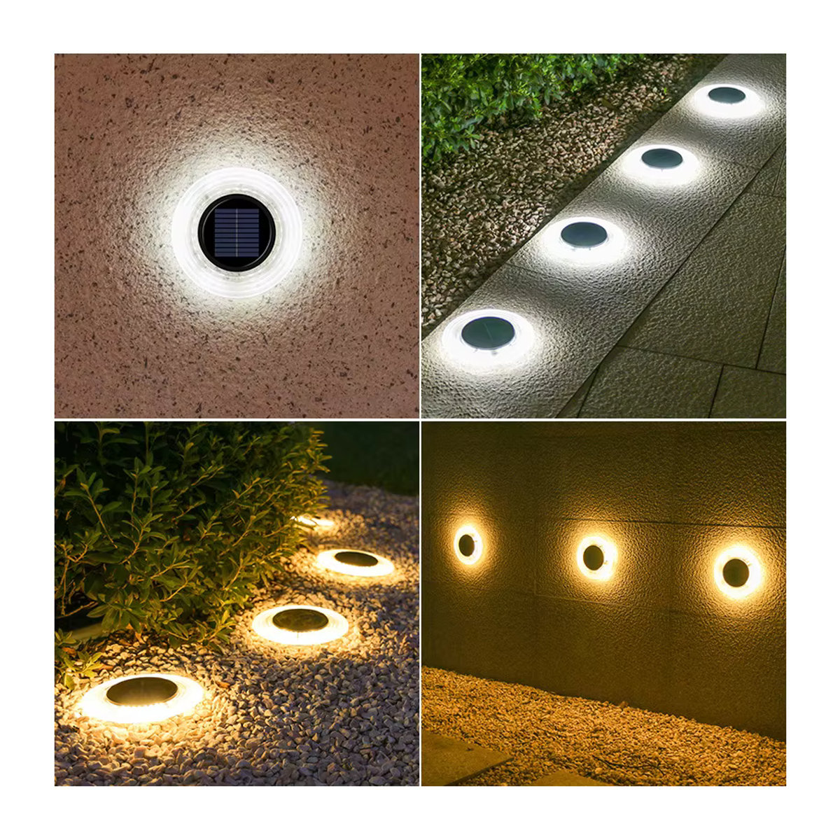 lyfs Solar LED Wegeleuchte wasserdichte Gartenlampe für Hof und Landschaft im minimalistischen Design - Bild 5