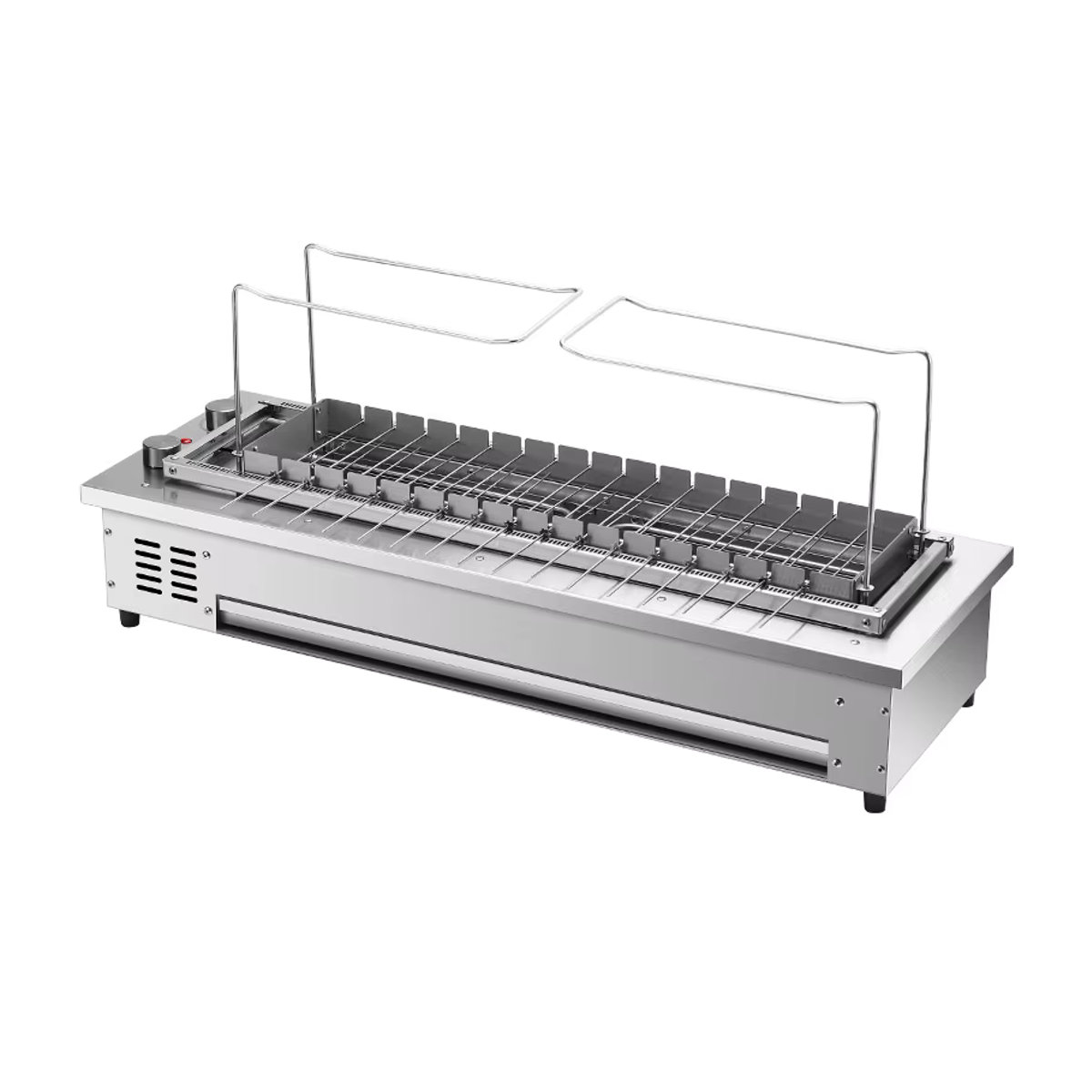 LZHZXY Kommerzielle automatische rotierende Spieße Maschine für Barbecue und Grill, Rauchfreier Elektrogrill mit 10 oder 16 Spießen - Bild 4