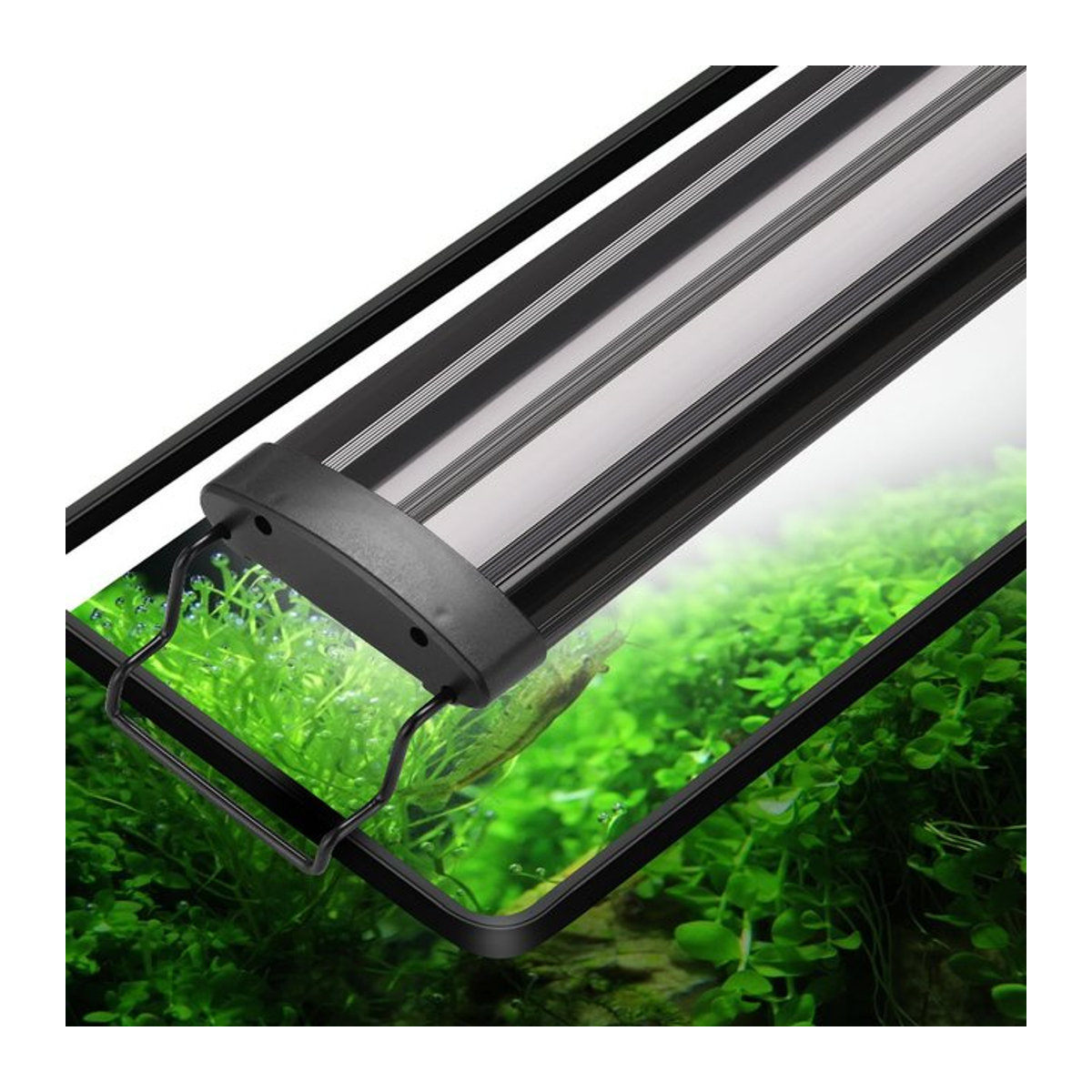 LZJV RGB-LED Aquarium-Beleuchtung für Wasserpflanzen, wasserdichtes Clip-Licht, 31–120 cm - Bild 1