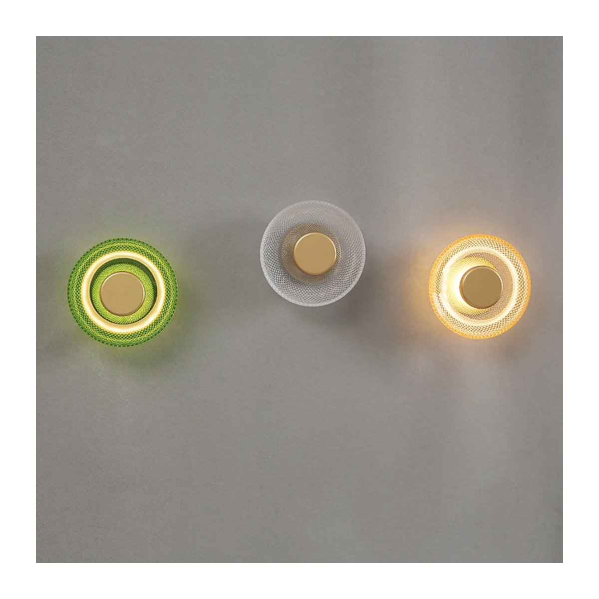 LZPZ RUI Moderne LED Wandlampe aus Glas in Bunt im Skandinavischen Design - Bild 1