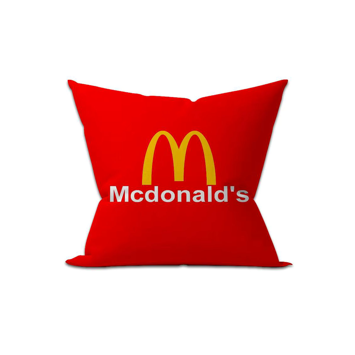 M-McDonaldes Dekorativer Kissenbezug aus Polyester in Rot - Bild 7