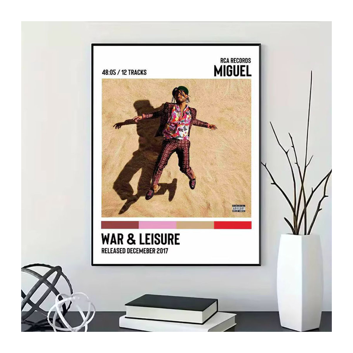 M-Miguel Rapper Porträt Poster mehrfarbig Hochformat B: 21 cm, H: 30 cm - Bild 5