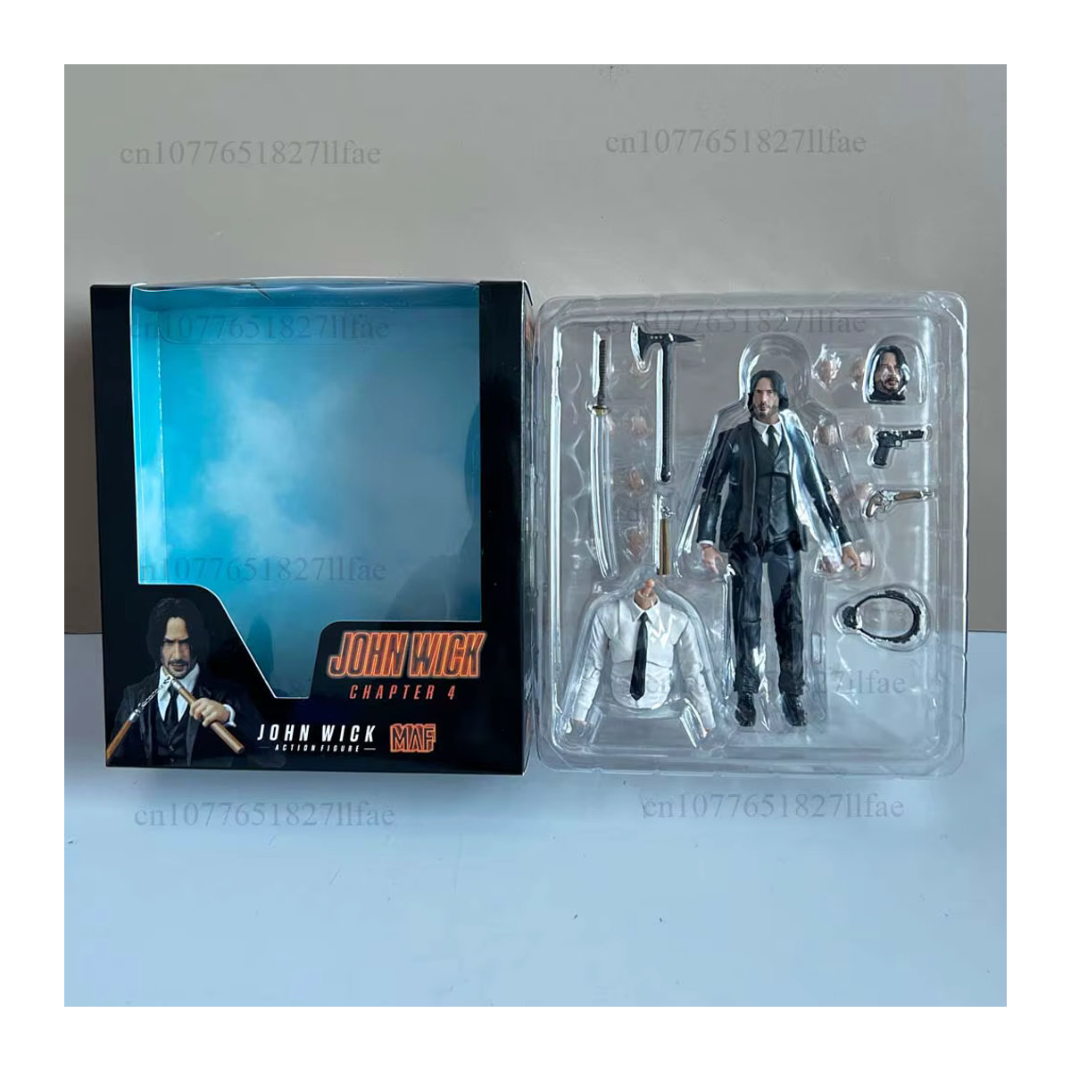 Mafex 212 John Wick Kapitel 4 Actionfigur in Schwarz - Bild 3