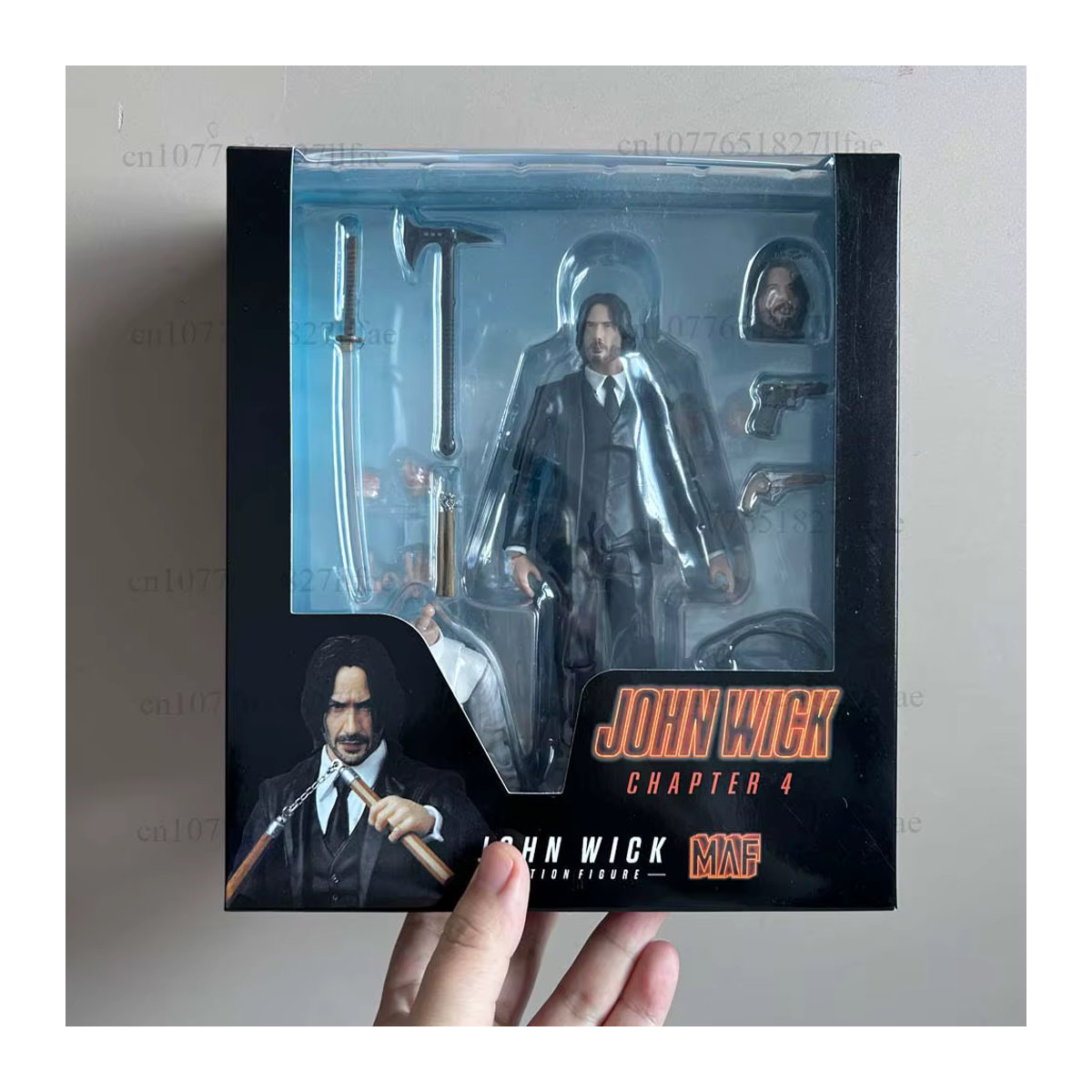 Mafex 212 John Wick Kapitel 4 Actionfigur in Schwarz - Bild 6