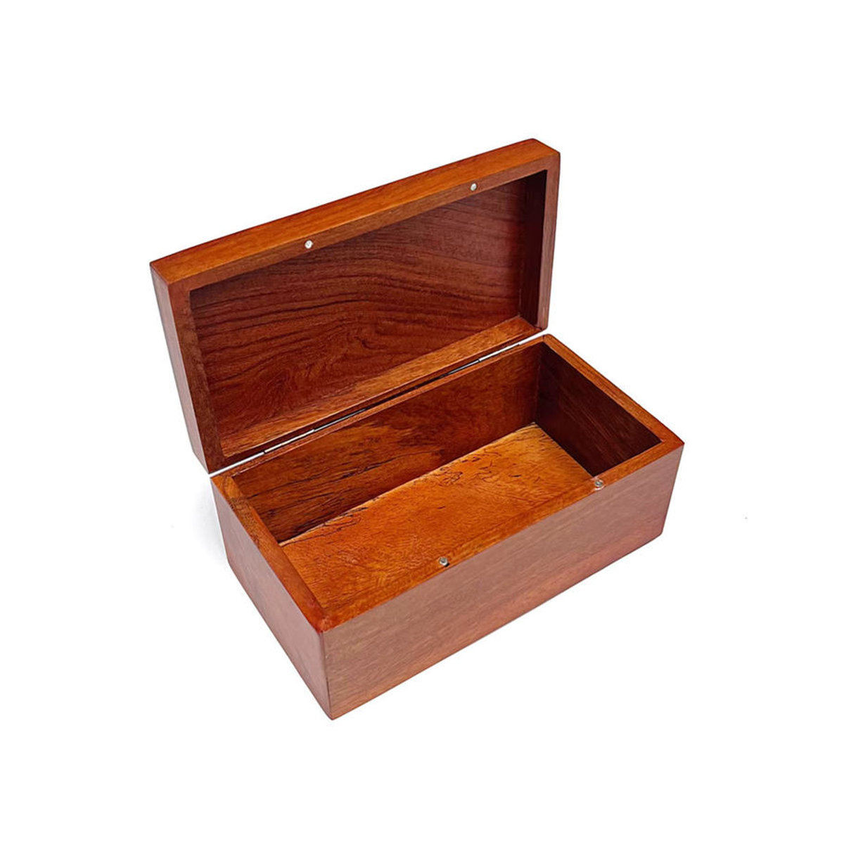 MagiDeal Schmuckschatulle aus Holz in Braun im Vintage-Stil mit floralem Design als Schmuck-Organizer für Damen - Bild 2