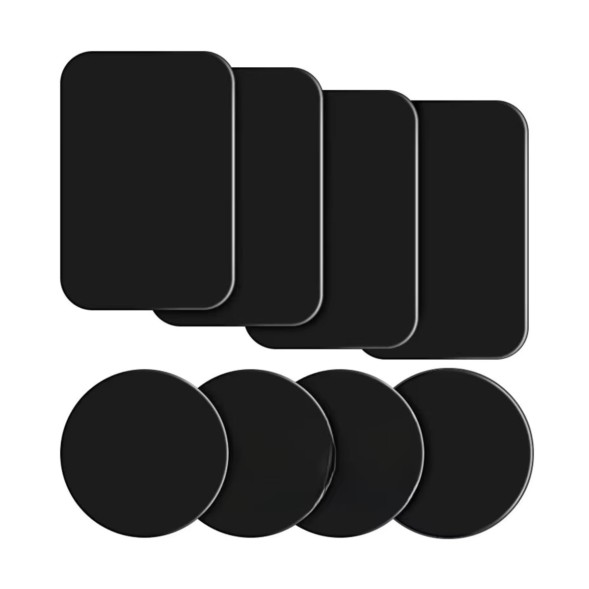 Magnetische Metallplatten als Aufkleber für Handyhalterungen in Silber und Schwarz - Bild 7