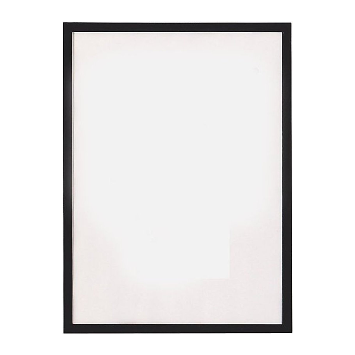 Magnetoplan Magnetofix Sichtfenster DIN A4 in Schwarz mit entspiegeltem Glas für die Wandmontage, 5er Pack - Bild 2