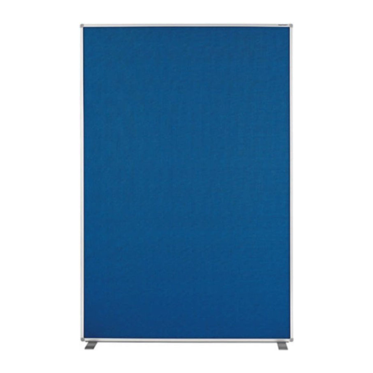 Magnetoplan Raumteiler Textil mit T-Metallfuß, Taubenblau, H x B x T: 180 x 125 x 35 cm - Bild 1