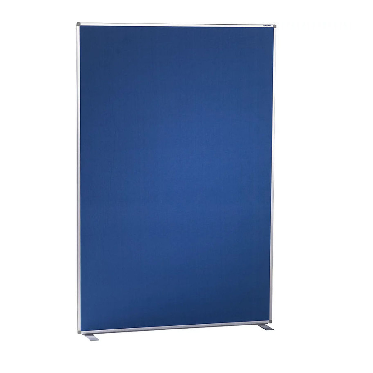 Magnetoplan Raumteiler Textil mit T-Metallfuß, Taubenblau, H x B x T: 180 x 125 x 35 cm - Bild 3