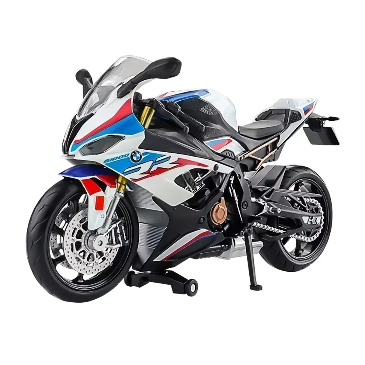 Maisto Rennmodell Simulation Motorrad Spielzeugsammlung im Maßstab 1:12, mehrfarbig und weiß - Bild 3