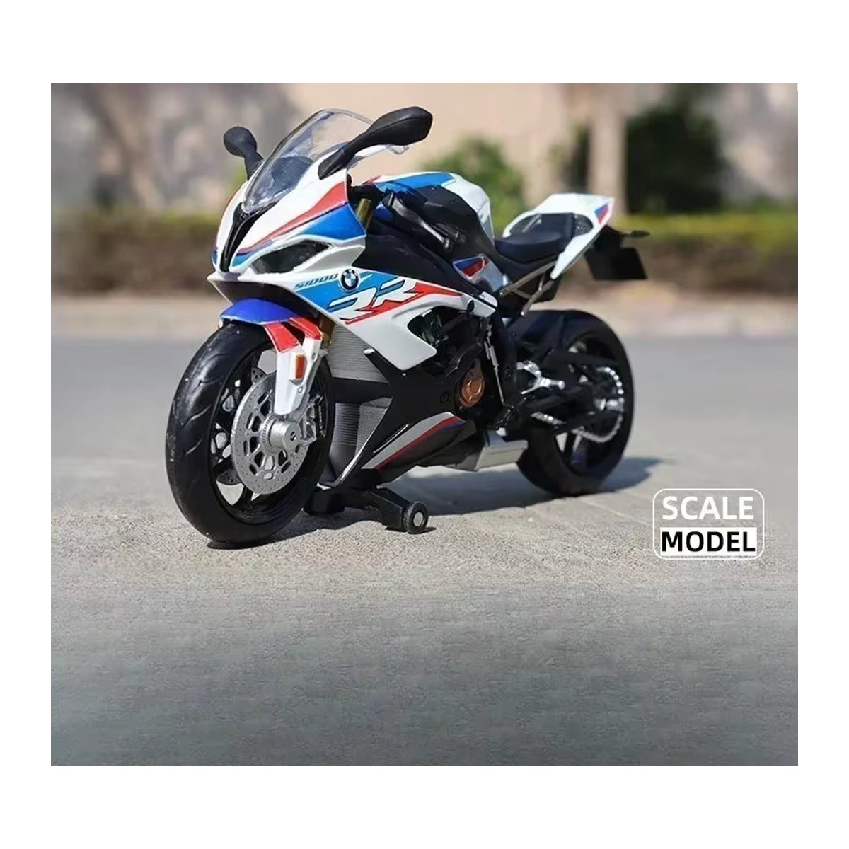 Maisto Rennmodell Simulation Motorrad Spielzeugsammlung im Maßstab 1:12, mehrfarbig und weiß - Bild 4