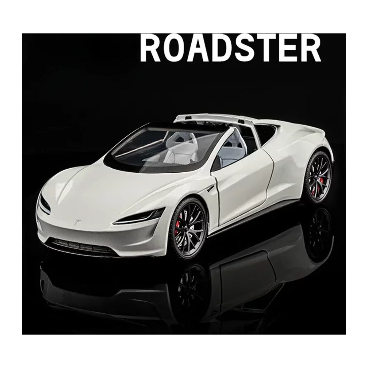Maisto Roadster Sportwagen Modell im Maßstab 1:24 aus Metall in Grün und Weiß - Bild 1