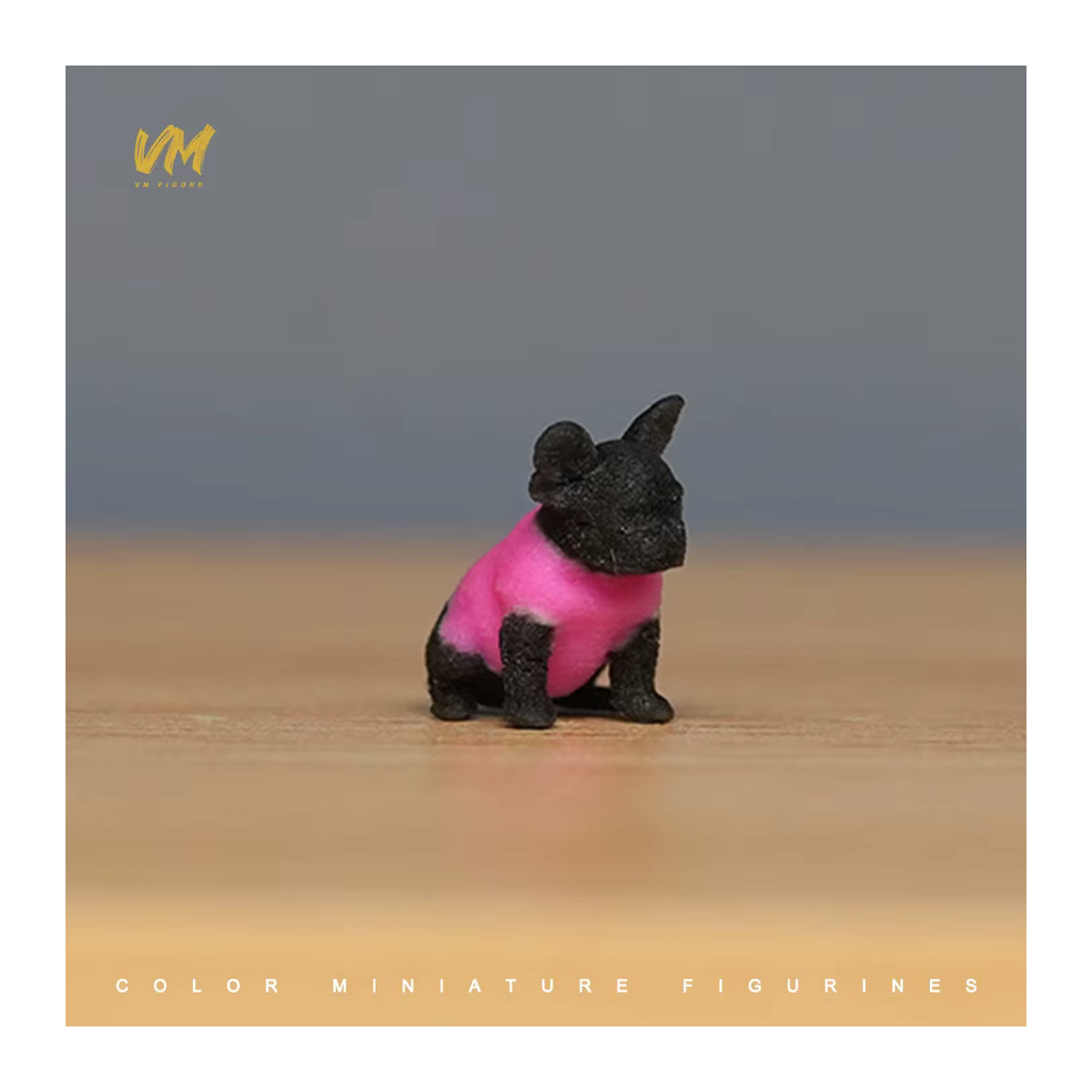 MAK Realistische Hunde Miniatur Figur aus Kunstharz, mehrfarbig - Bild 2