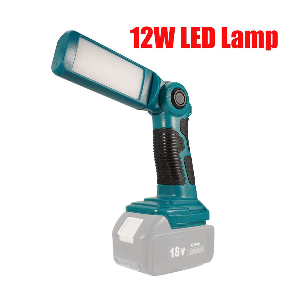 Makita 12W LED-Arbeitsleuchte mit USB für 14,4V-18V Lithium-Akku, Tragbares Spotlight für Indoor und Outdoor - Bild 2
