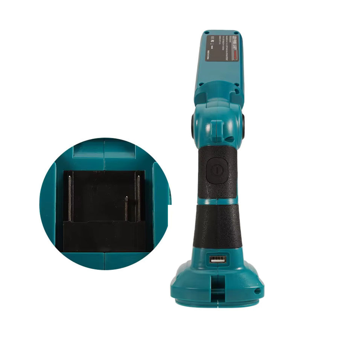 Makita 12W LED-Arbeitsleuchte mit USB für 14,4V-18V Lithium-Akku, Tragbares Spotlight für Indoor und Outdoor - Bild 6