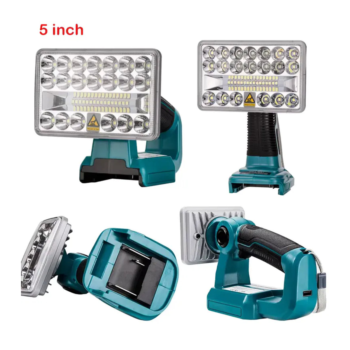 Makita 18V Akku LED Taschenlampe und Arbeitslicht mit USB für Outdoor und Notbeleuchtung - Bild 1