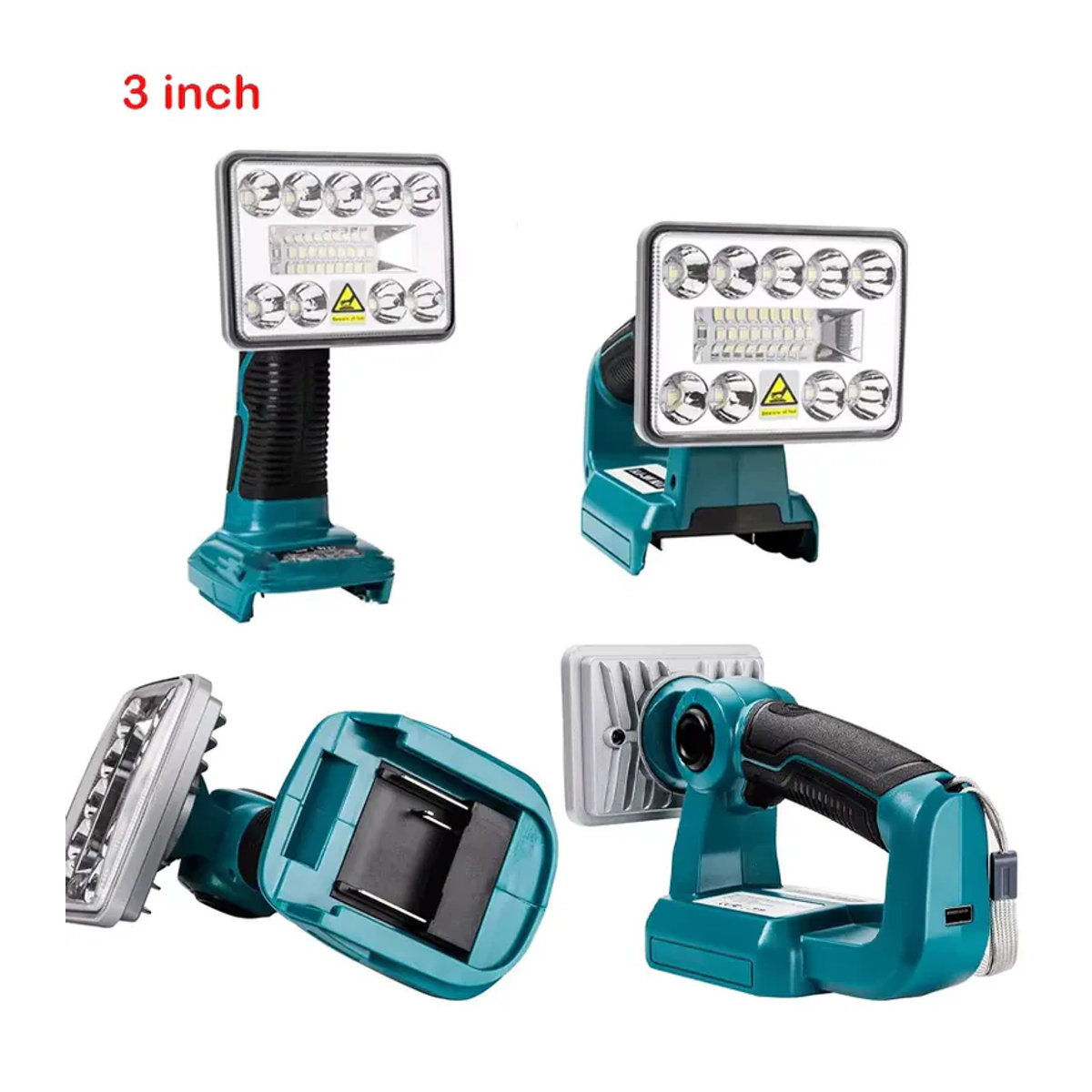 Makita 18V Akku LED Taschenlampe und Arbeitslicht mit USB für Outdoor und Notbeleuchtung - Bild 2