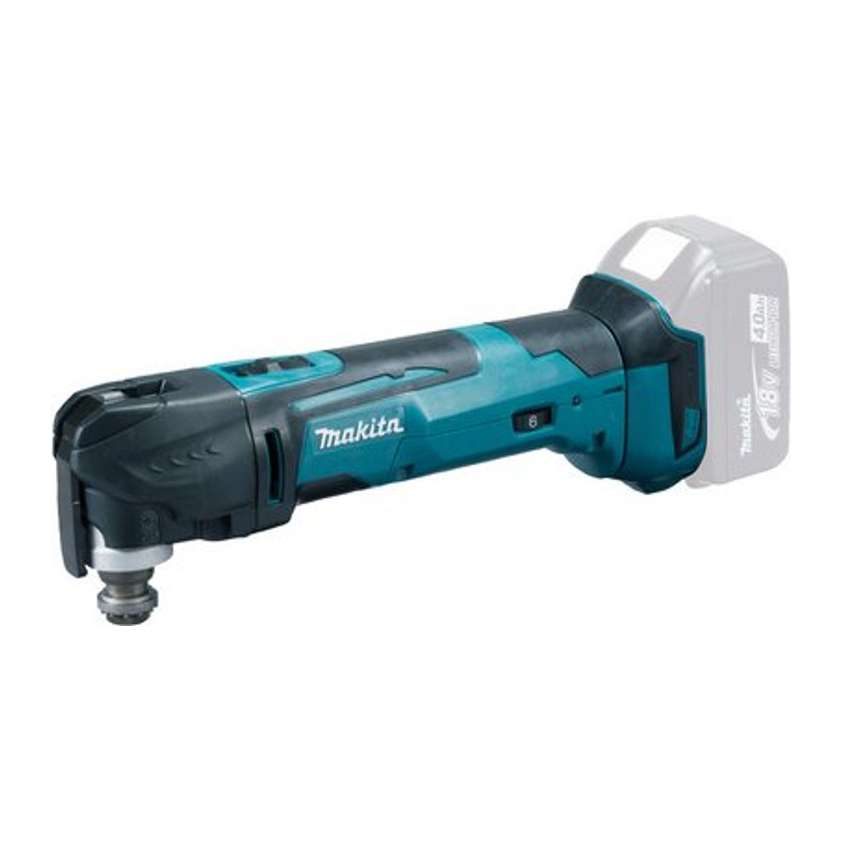 Makita DTM51Z Akku-Multifunktionswerkzeug 18V in Schwarz-Blau ohne Akku und Ladegerät - Bild 2