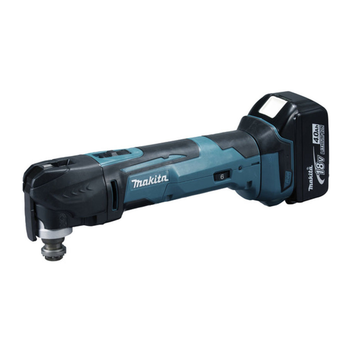 Makita DTM51Z Akku-Multifunktionswerkzeug 18V in Schwarz-Blau ohne Akku und Ladegerät - Bild 3