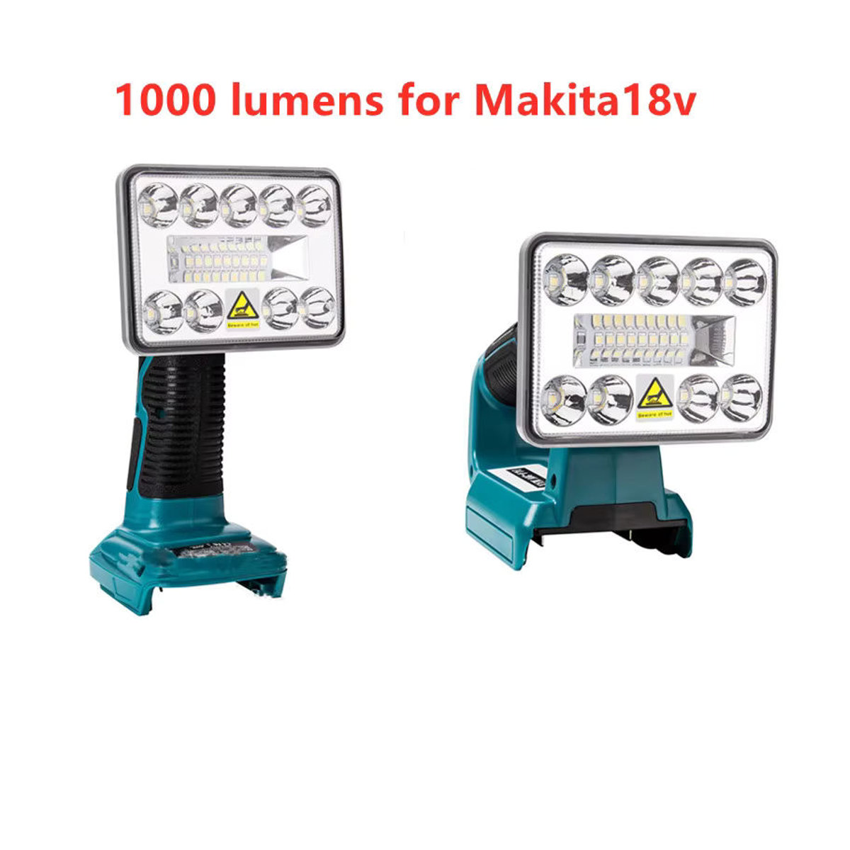Makita LED Arbeitslampe und Taschenlampe für Akkus BL1430 und BL1830 mit USB-Anschluss für die Außenbeleuchtung - Bild 2