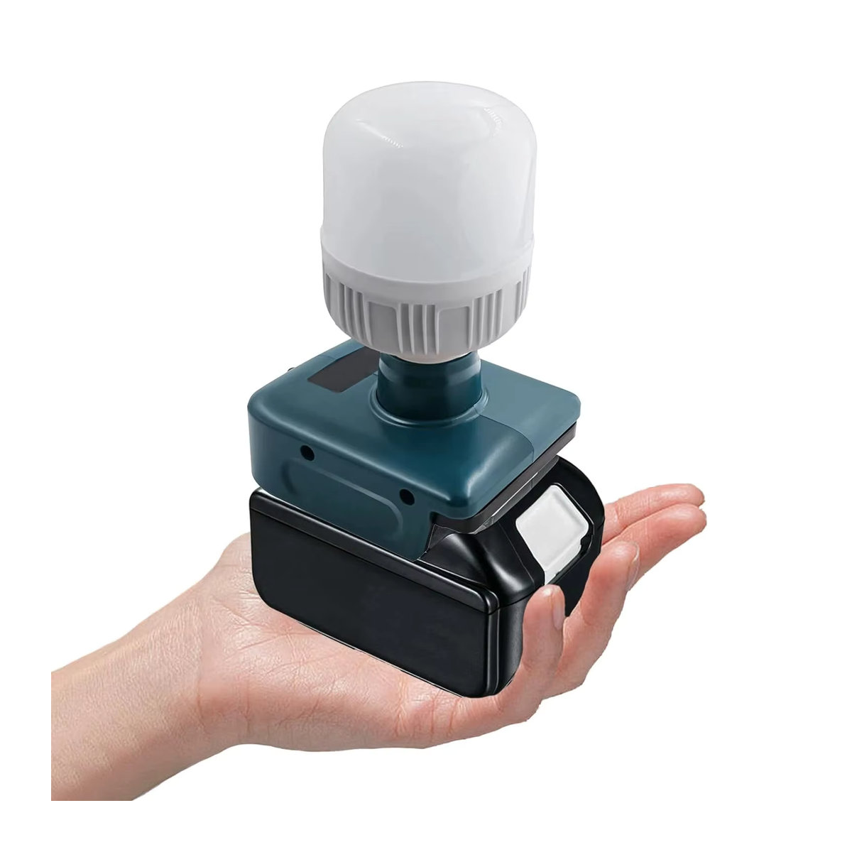 Makita LED-Arbeitsleuchte 12 W für Li-Ionen-Akkus 18 V, tragbare Niederspannungslampe für Camping und Outdoor - Bild 3