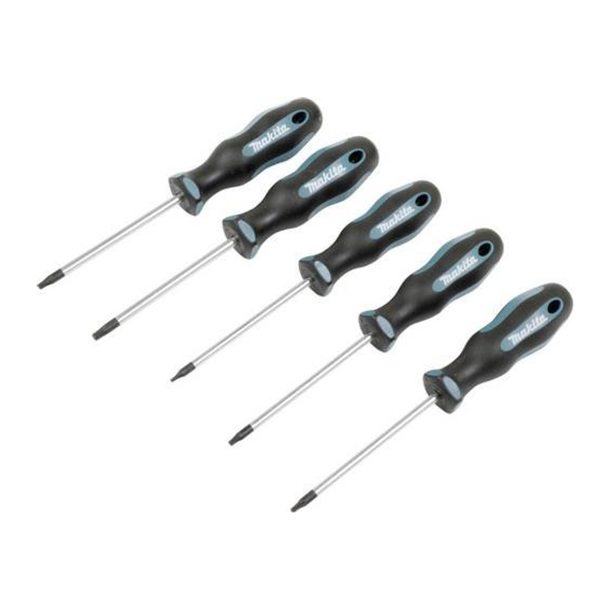 Makita Schraubendreher-Set E-10534 aus Stahl und Metall mit 5 Torx-Schraubendrehern - Bild 1