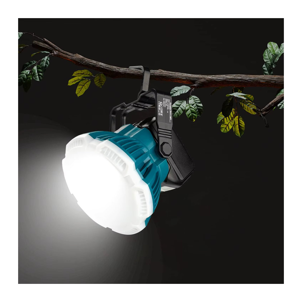 Makita Tragbare LED Arbeitsleuchte 24W für 14,4V, 18V und 20V Lithium-Ionen Akkus - Bild 6
