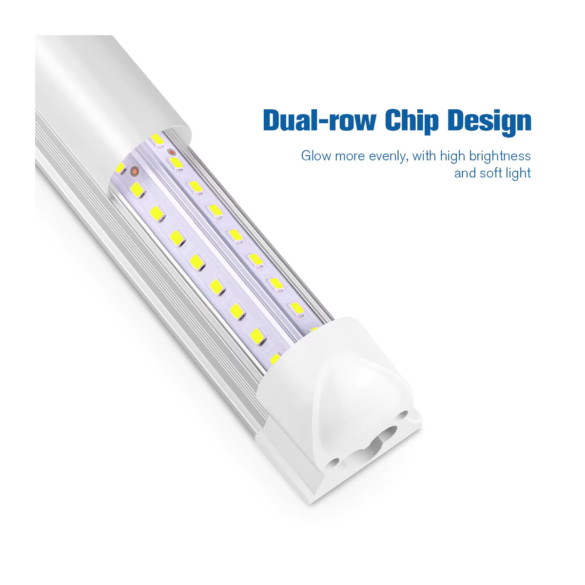 MALITAI LED T8 Rohr Leuchte 25W in Neutralweiß, 50 cm Länge - Bild 3