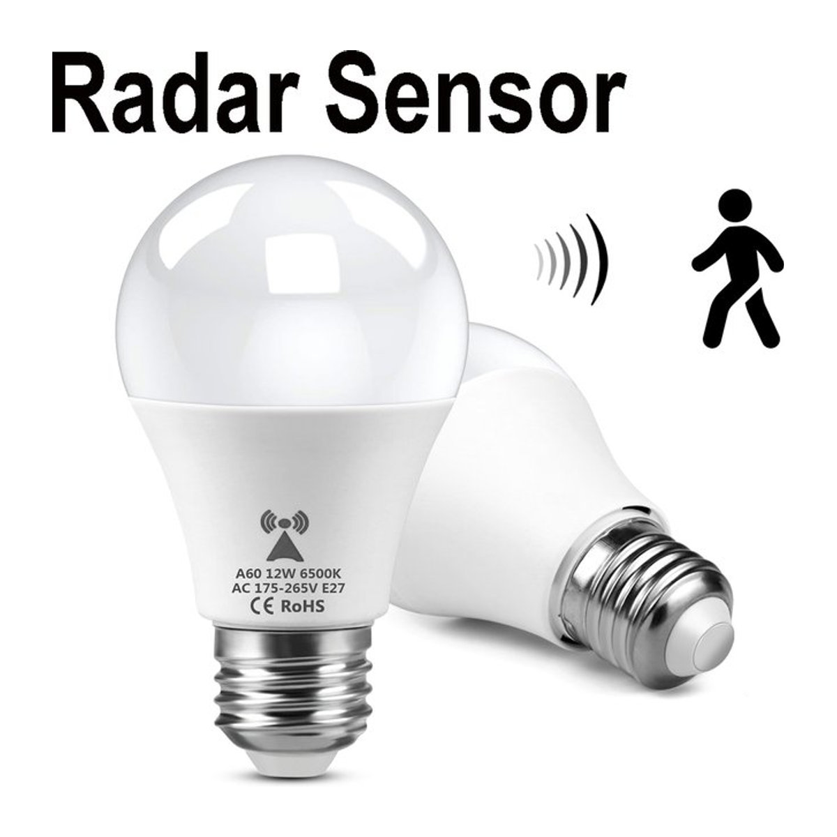 MALITAI Minimalistisches Nachtlicht mit Radarsensor und intelligentem Bewegungsmelder für Badezimmer und Schlafzimmer - Bild 1