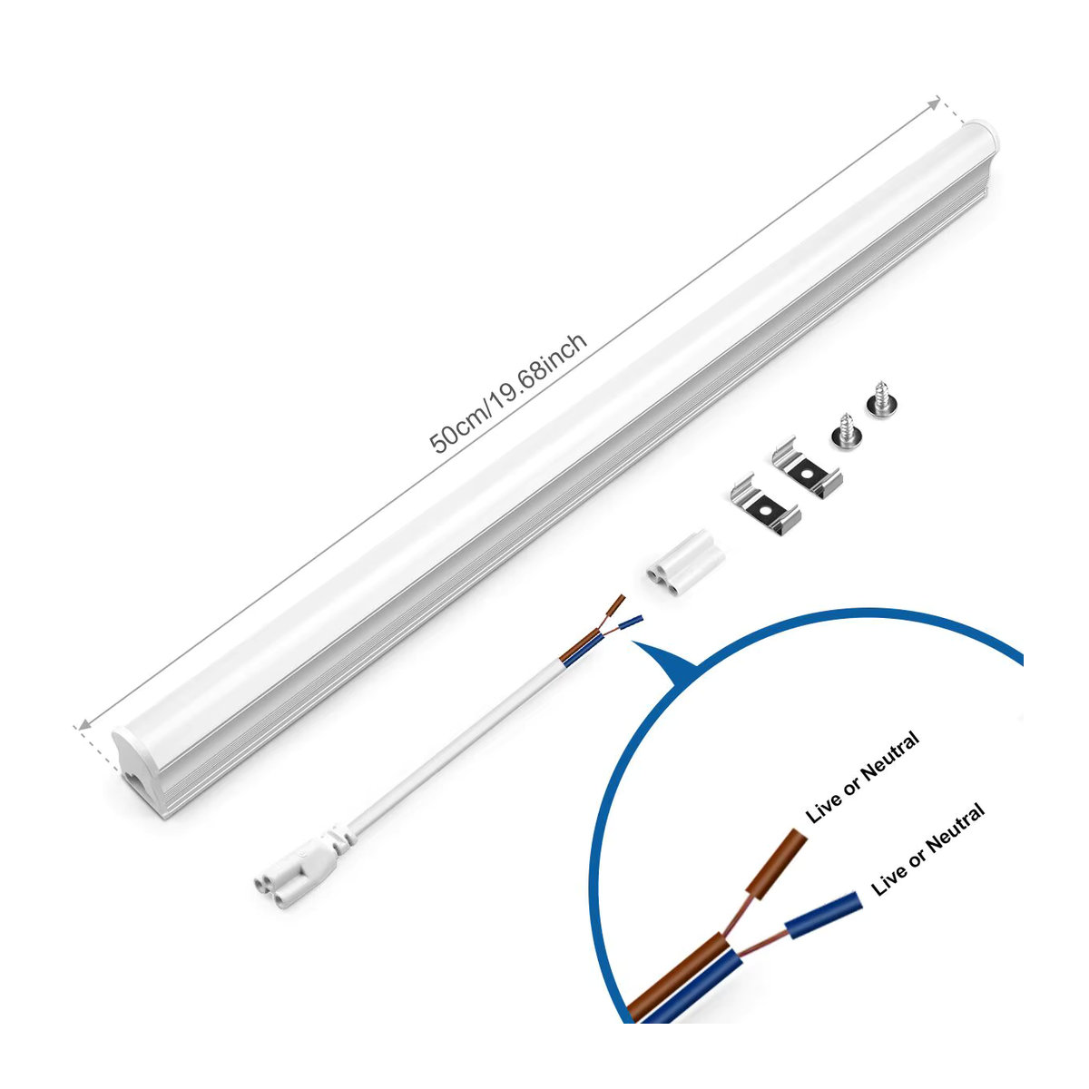 MALITAI T5 Aluminium LED Bar Licht 15W, Länge: 50 cm - Bild 2