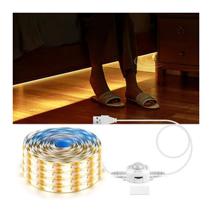 MALITAI USB 5V PIR Bewegungsmelder LED Streifen Licht Wasserdicht für Schrank, Küche und Zimmer in minimalistischem Design