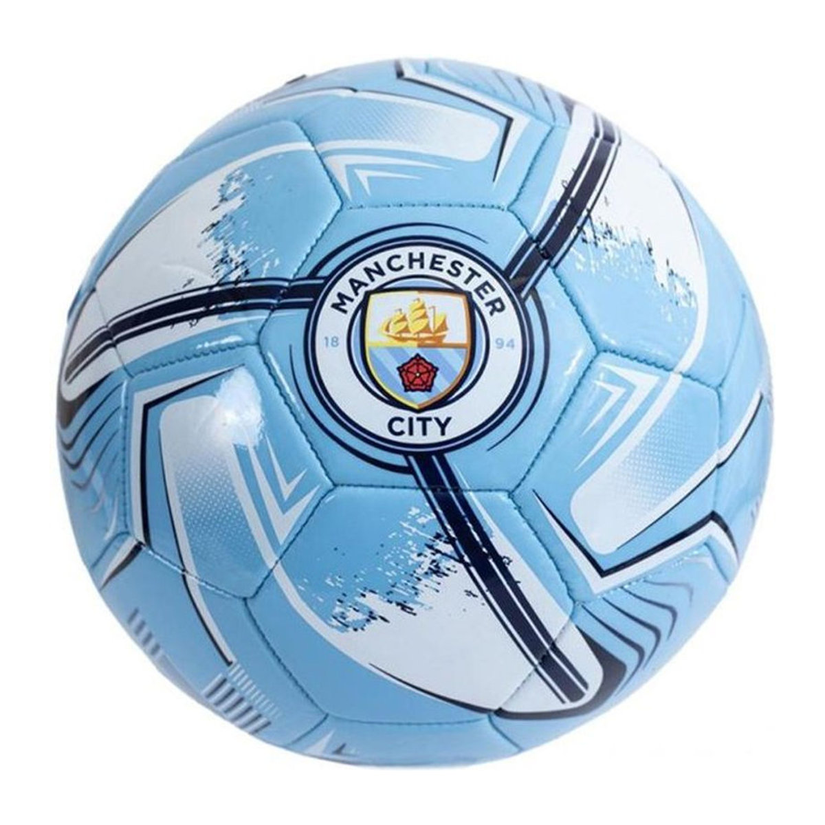 Manchester City FC Fußball mit Turbine Print in Blau - Bild 2