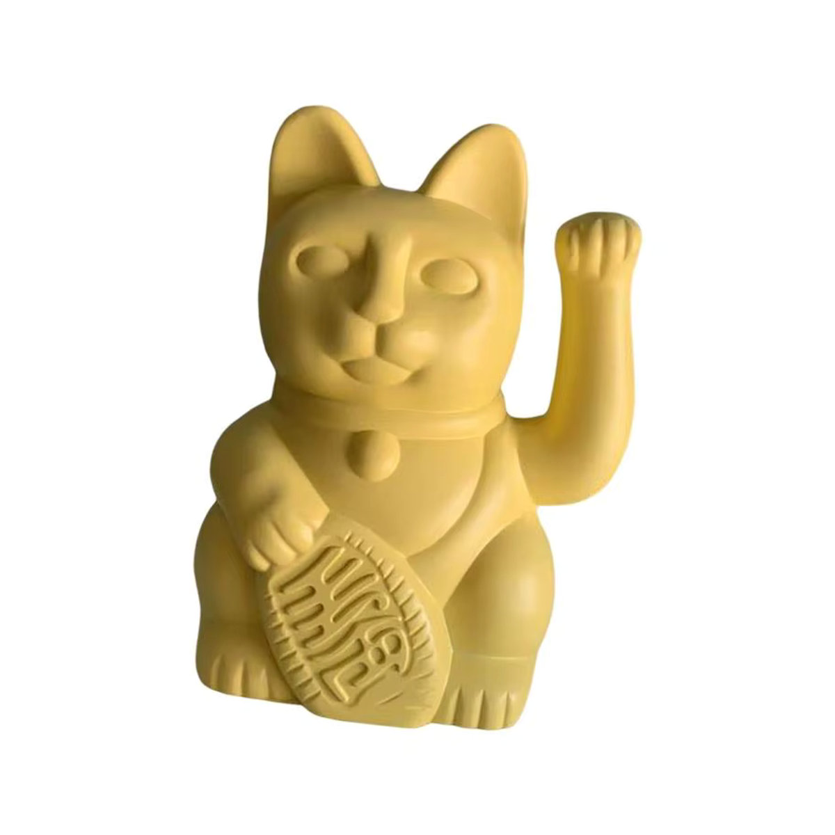 Maneki Neko Lucky Cat Skulptur von Kesoto aus Kunstharz in Blau und Mehrfarbig - Bild 7
