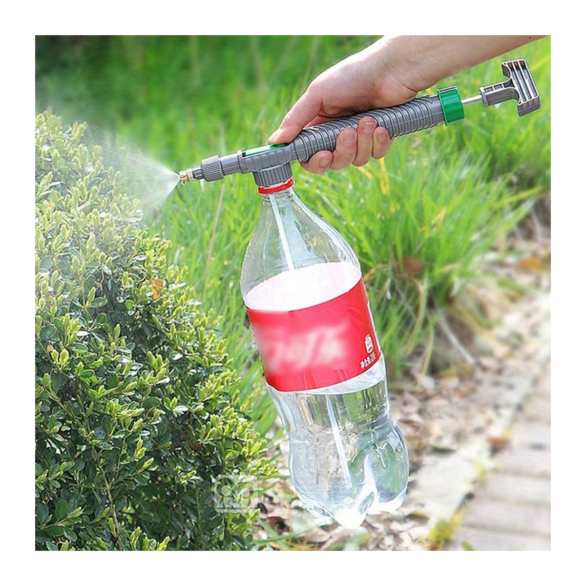 Manuelle Hochdruck-Luftpumpe mit einstellbarer Sprühdüse für Garten und Landwirtschaft - Bild 1