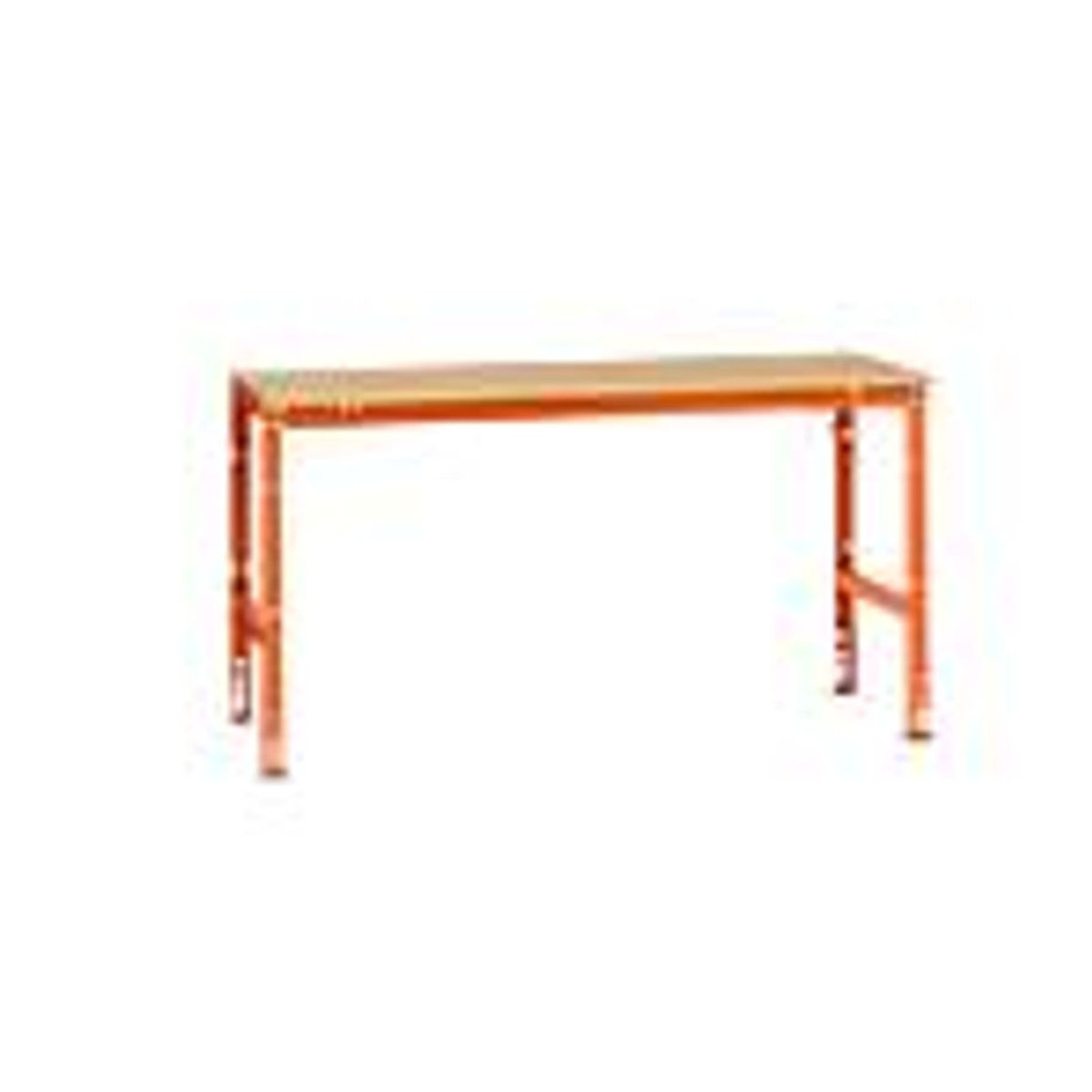 Manuflex Arbeits-Grundtisch UNIVERSAL Standard mit Multiplexplatte in Buche, B/T/H: 175 x 80 x 80 cm - Bild 3