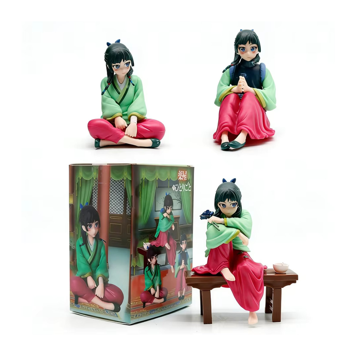 Mao Mao Anime Figur aus PVC als mehrfarbiges Katzen-Thema Desktop-Ornament für Sammler - Bild 2
