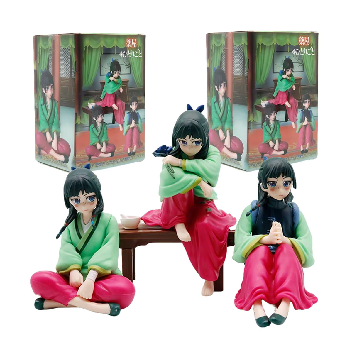 Mao Mao Anime Figur aus PVC als mehrfarbiges Katzen-Thema Desktop-Ornament für Sammler - Bild 3
