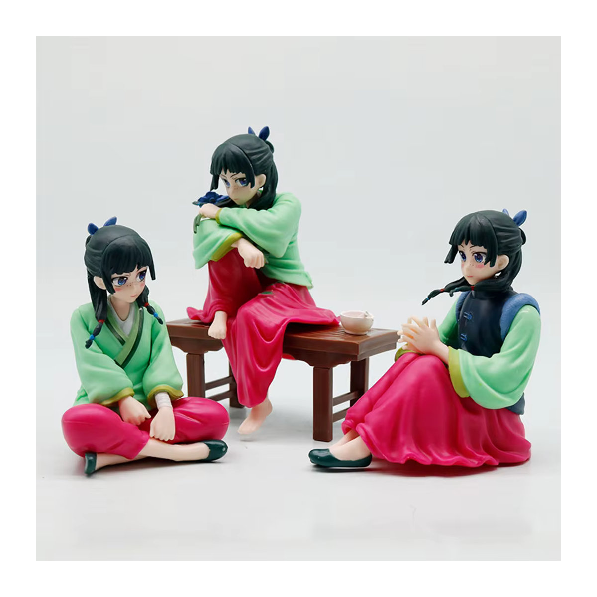 Mao Mao Anime Figur aus PVC als mehrfarbiges Katzen-Thema Desktop-Ornament für Sammler - Bild 4