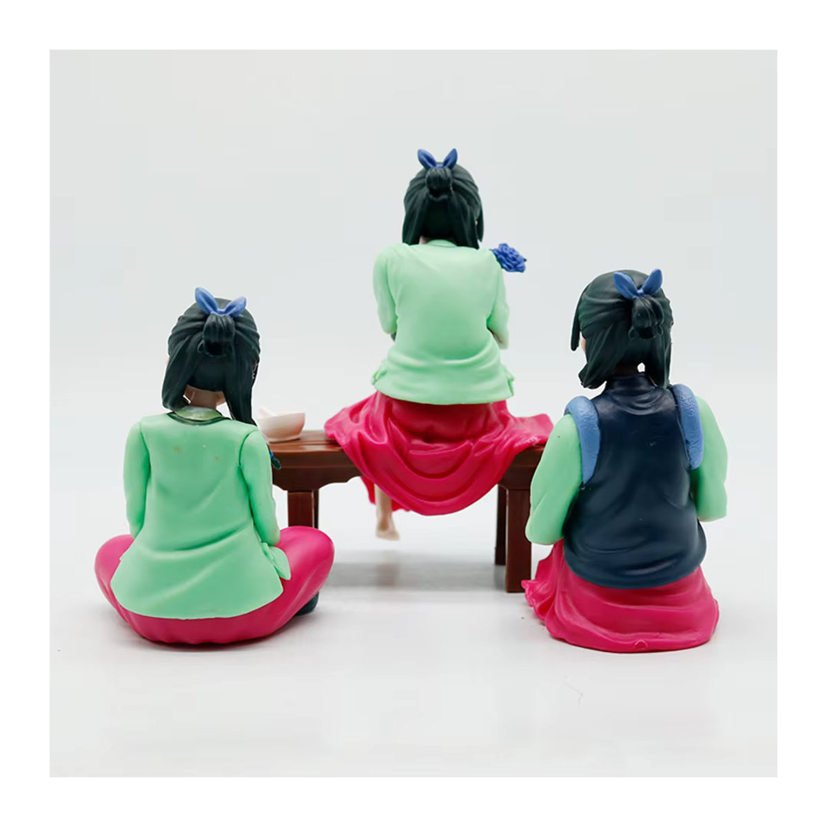 Mao Mao Anime Figur aus PVC als mehrfarbiges Katzen-Thema Desktop-Ornament für Sammler - Bild 5